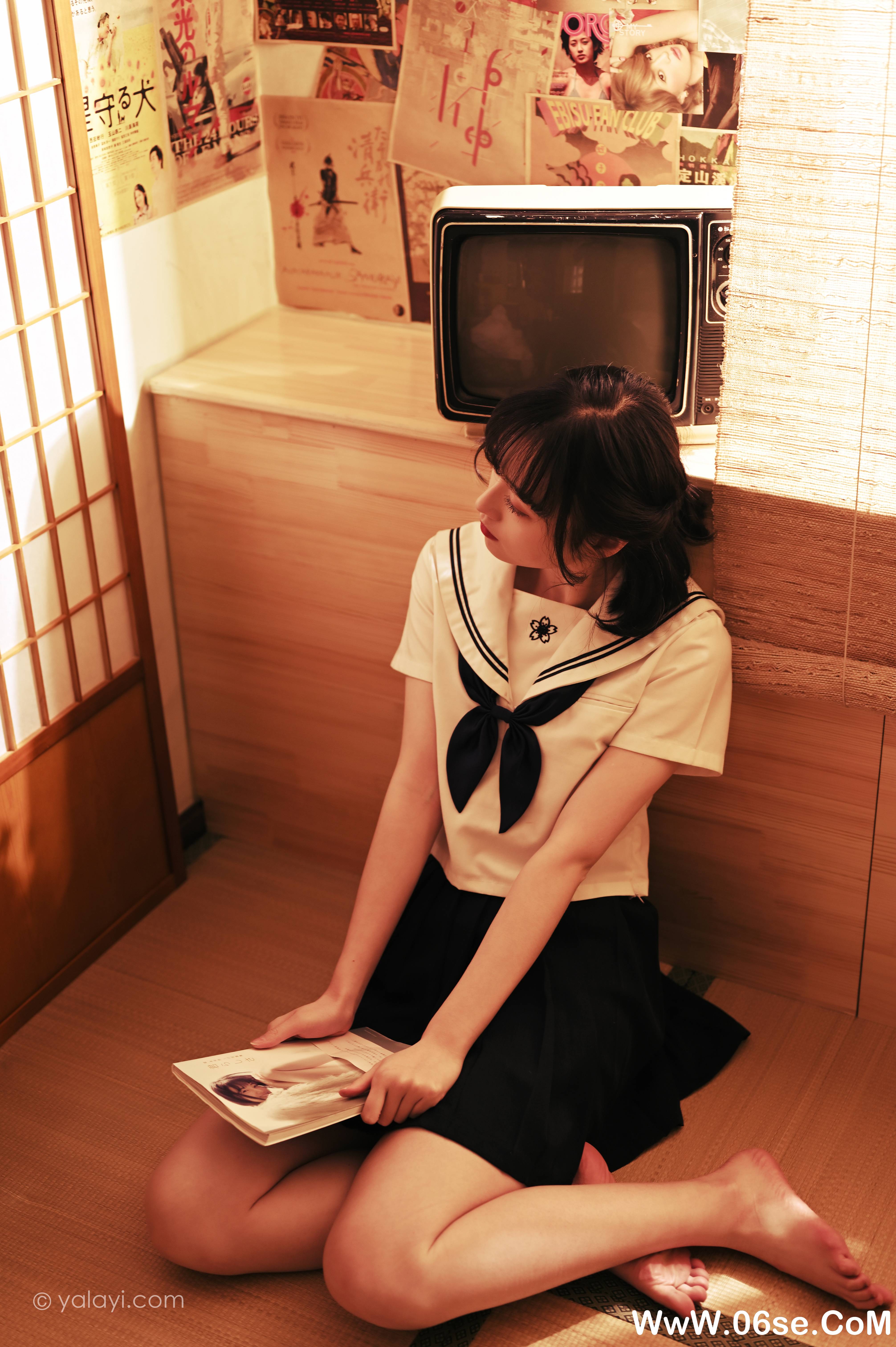 图片[27]-[YALAYI雅拉伊] 2021.03.24 NO.776 京京《优等生jk》[42P+1P647M]-六色网