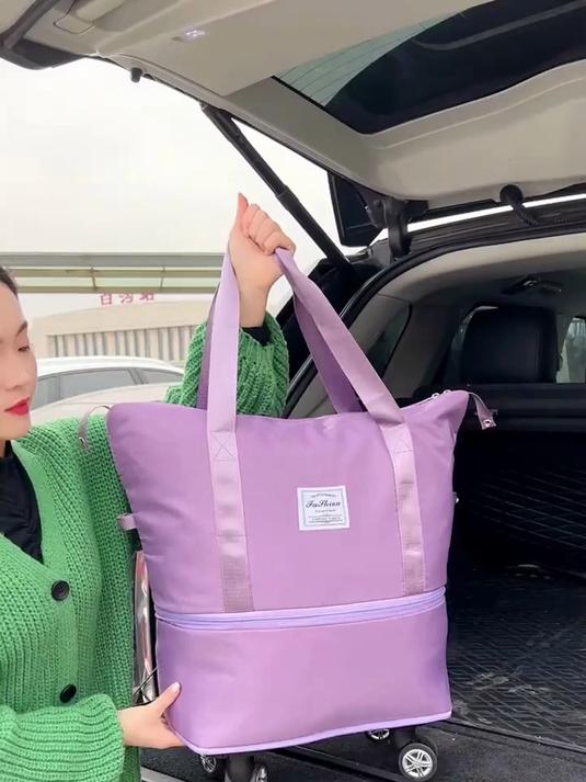 不管你是出差旅行,还是逛街买菜,这个包包都能满足你的需求