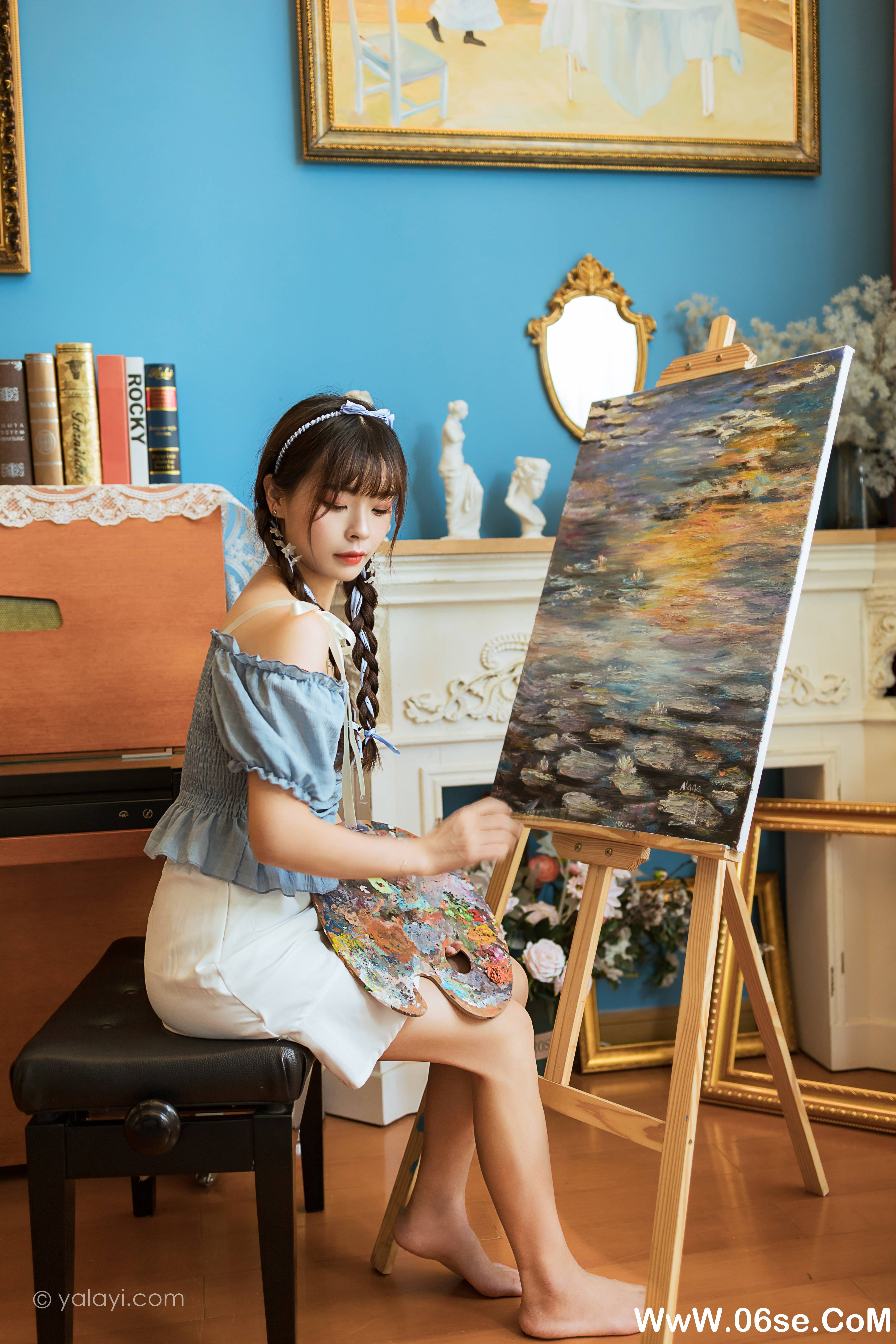 图片[21]-[YALAYI雅拉伊] 2021.10.09 NO.845 程小蝶《灵魂画师》[40+1P519M]-六色网