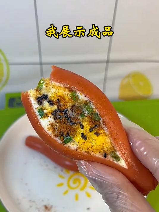 花式火腿煎蛋 是幸福满满的早餐没错啦