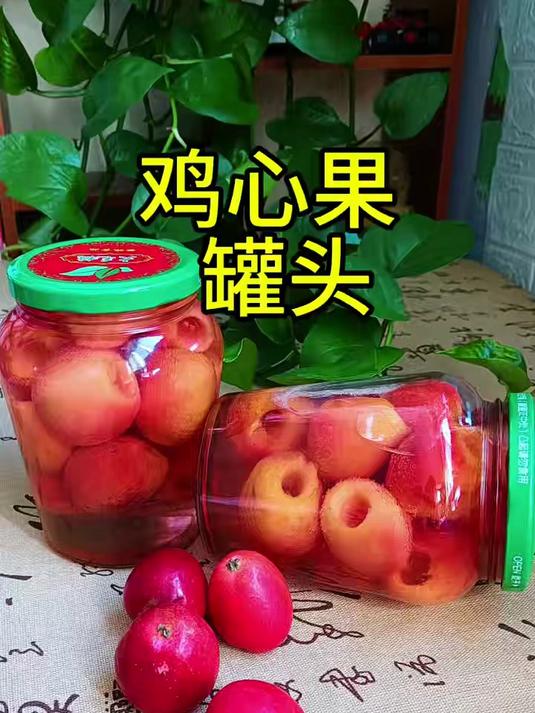 鸡心果大山里的果子很好吃酸酸甜甜的 鸡心果