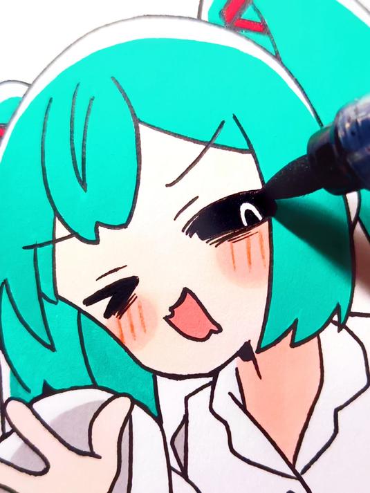 初音:杂鱼~进来挨骂!