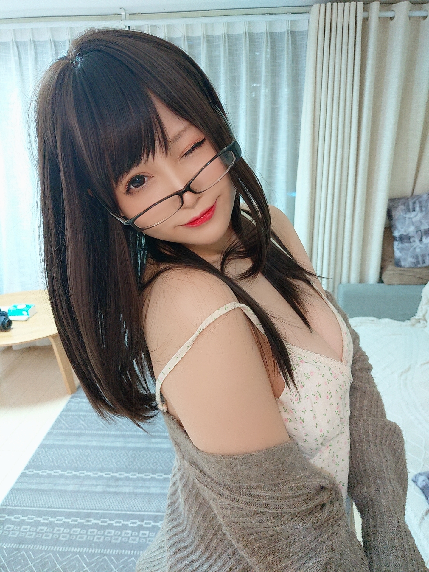 图片[14]-Nyako喵子 NO.028 – 睡衣 [52P87M]-六色网