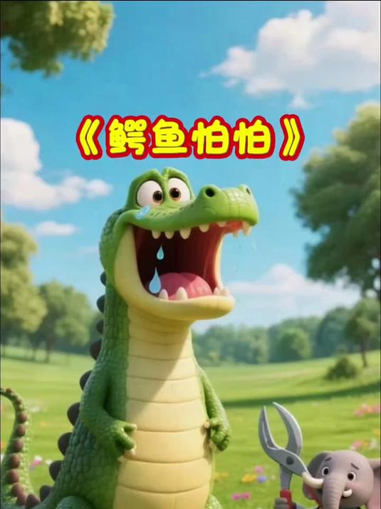 益智启蒙早教儿歌动画《鳄鱼怕怕》儿歌大全