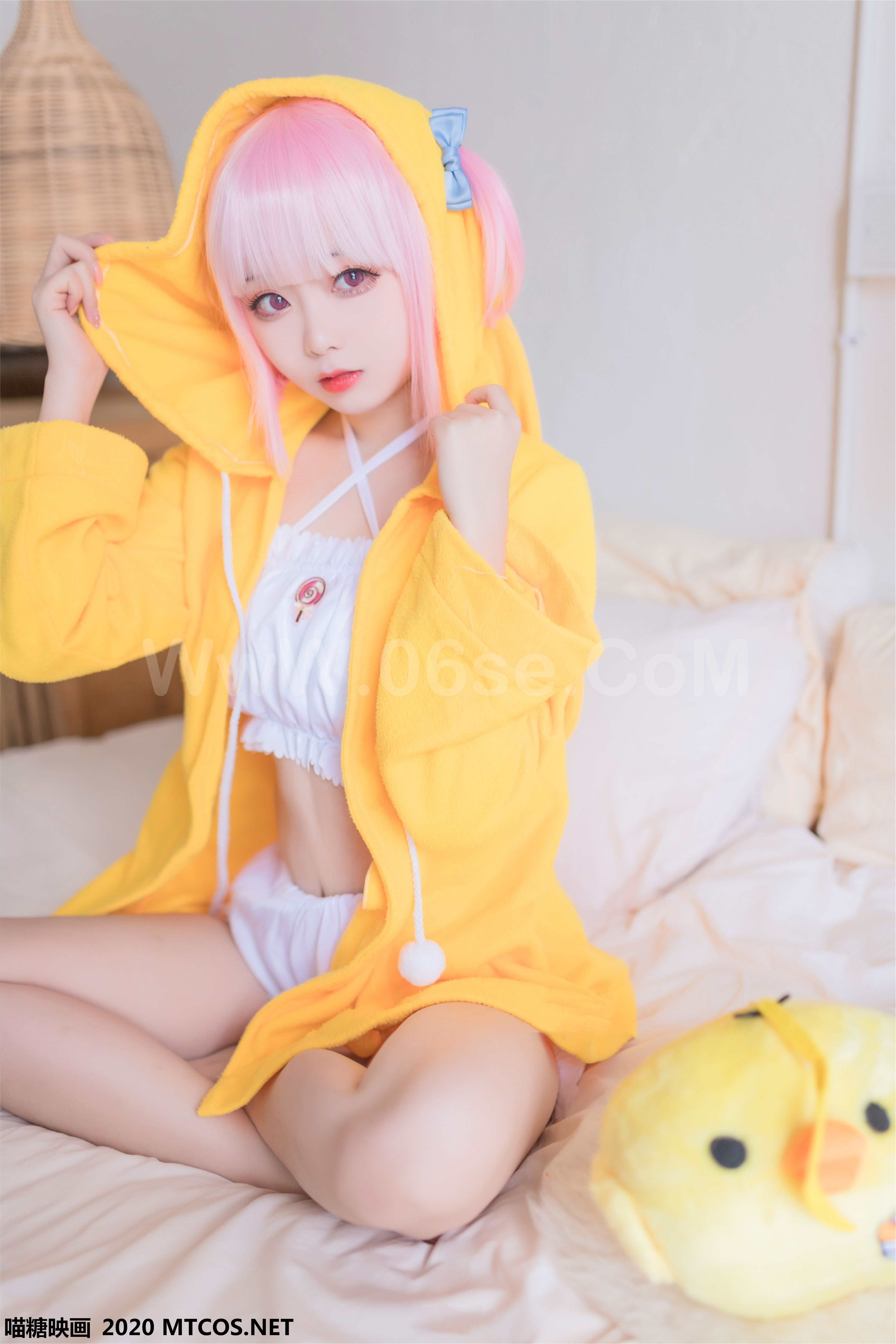 图片[13]-[MTCos] 喵糖映画 Vol.134 嶋葵 贪睡的嶋葵-六色网