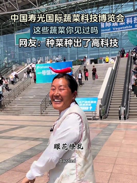 中国寿光国际蔬菜科技博览会,这些蔬菜你见过吗