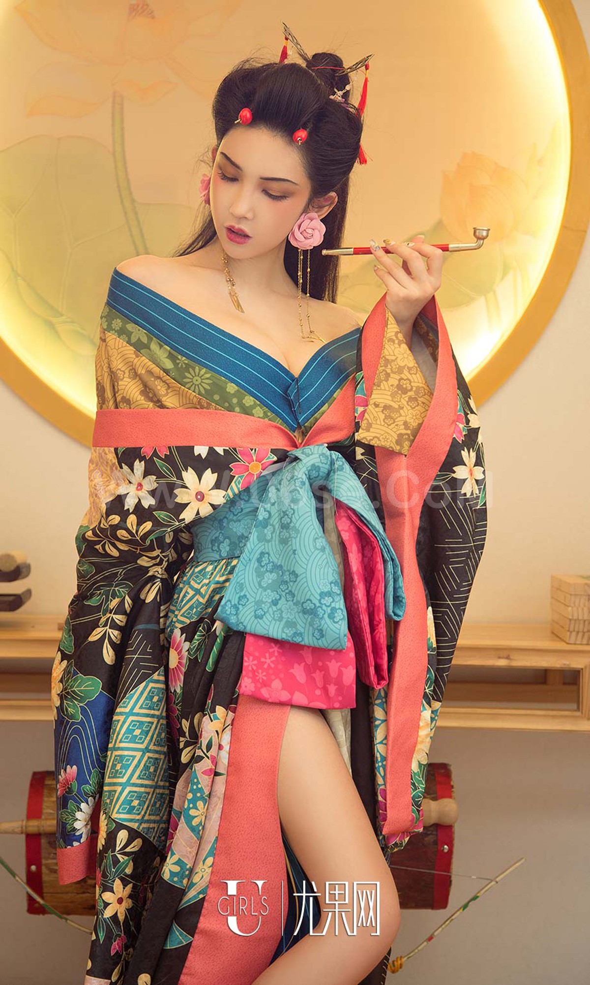 图片[16]-[Ugirls爱尤物] No.1170 Chen Guo Guo (陈果果) & Meng Shi Duo (孟十朵) & Qiu Qiu (球球)-六色网