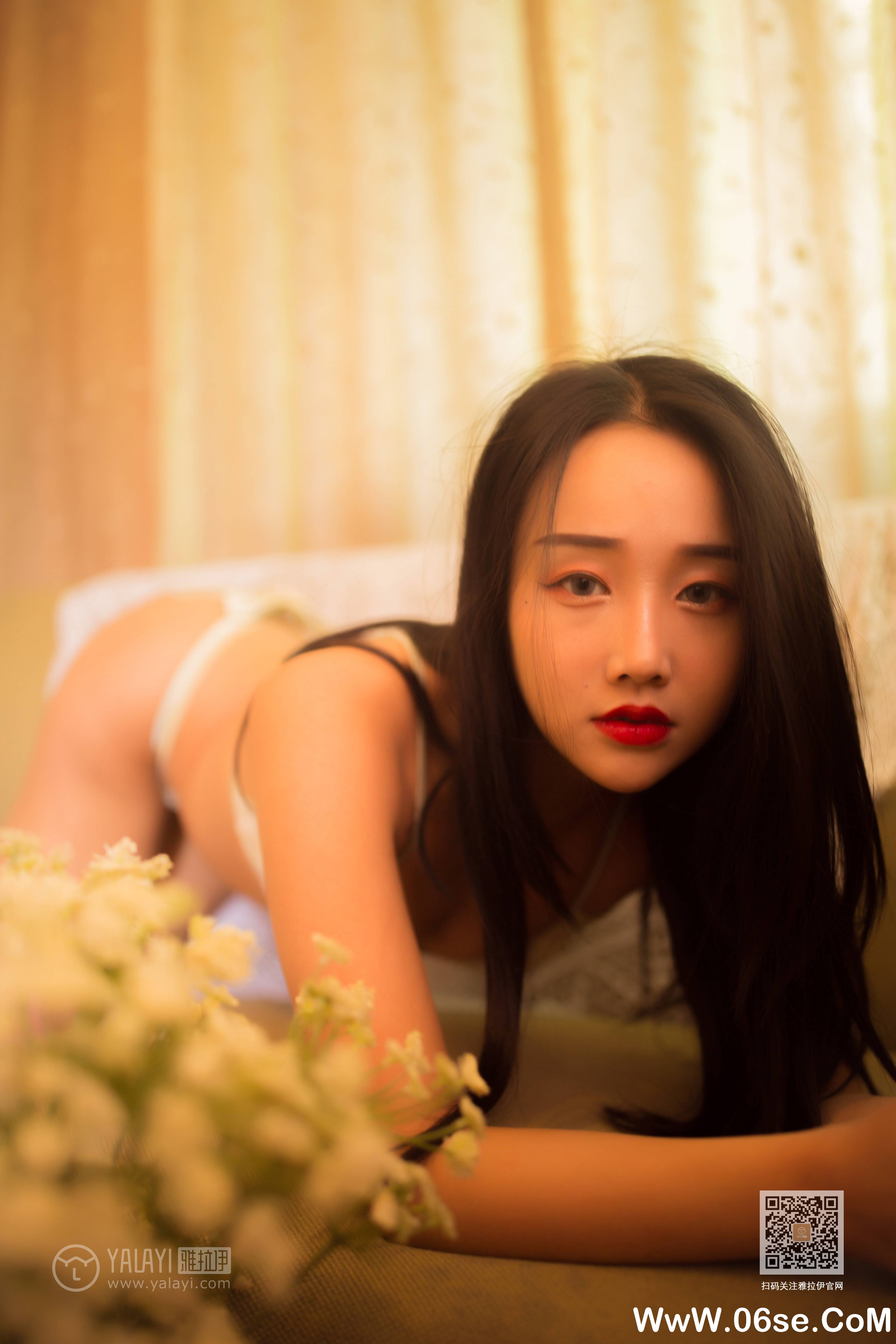 图片[26]-[YALAYI雅拉伊] 2020.05.18 NO.638 优优《沙发上的美人》[59P+1P352M]-六色网