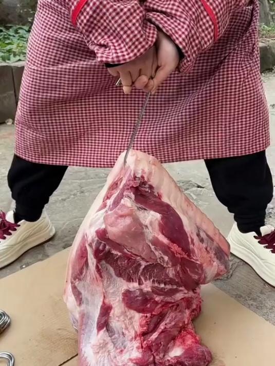 晾晒特厚加粗S型晒腊肉挂钩家用不锈钢挂香肠烤鸭尖头挂肉钩