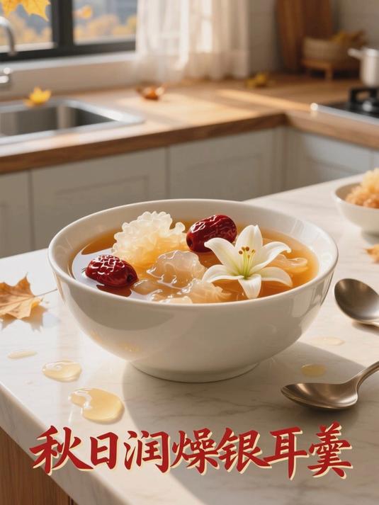 秋季银耳百合羹制作科普专场