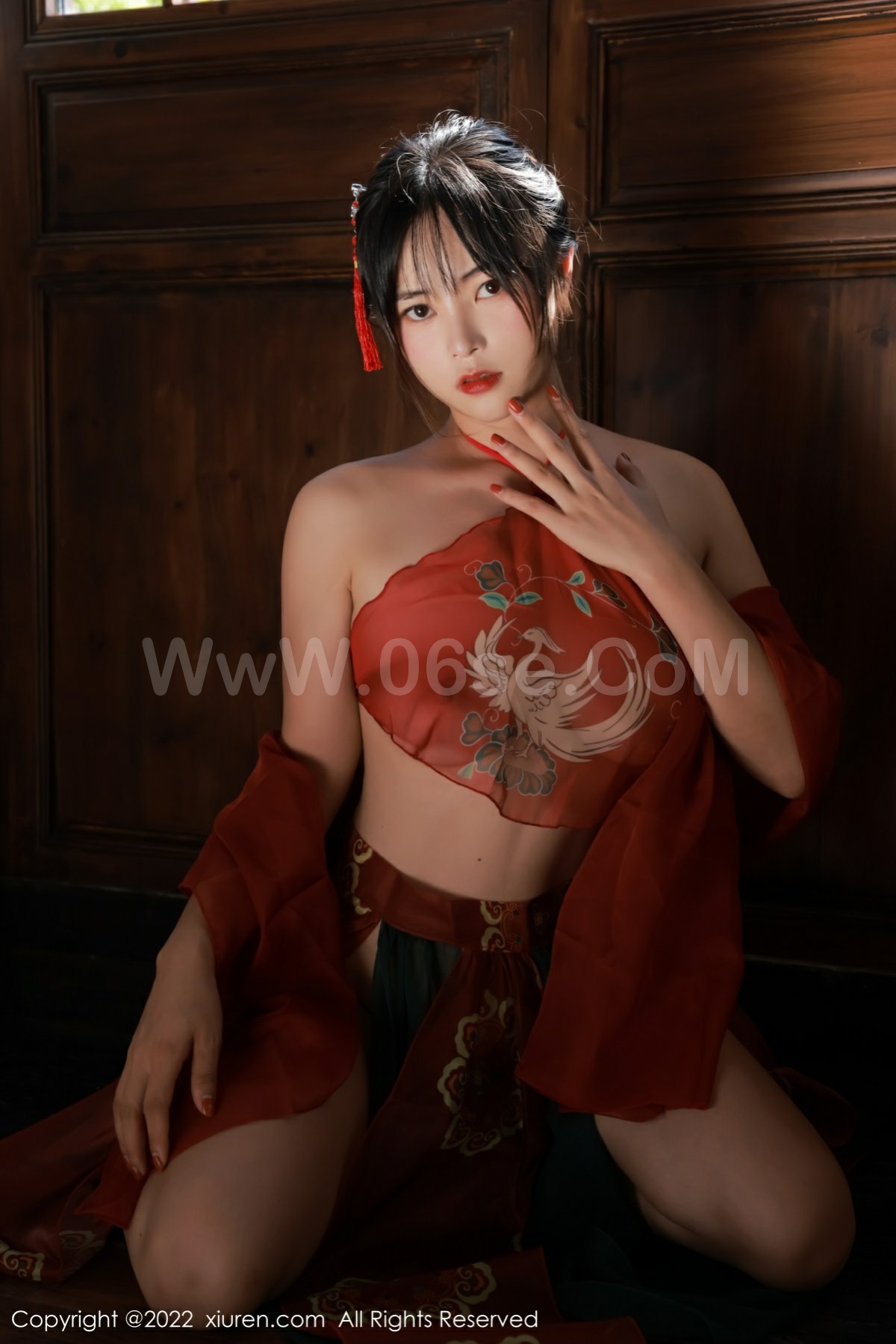 图片[2]-[XiuRen秀人网] 2022.07.04 No.5222 奈沐子-六色网