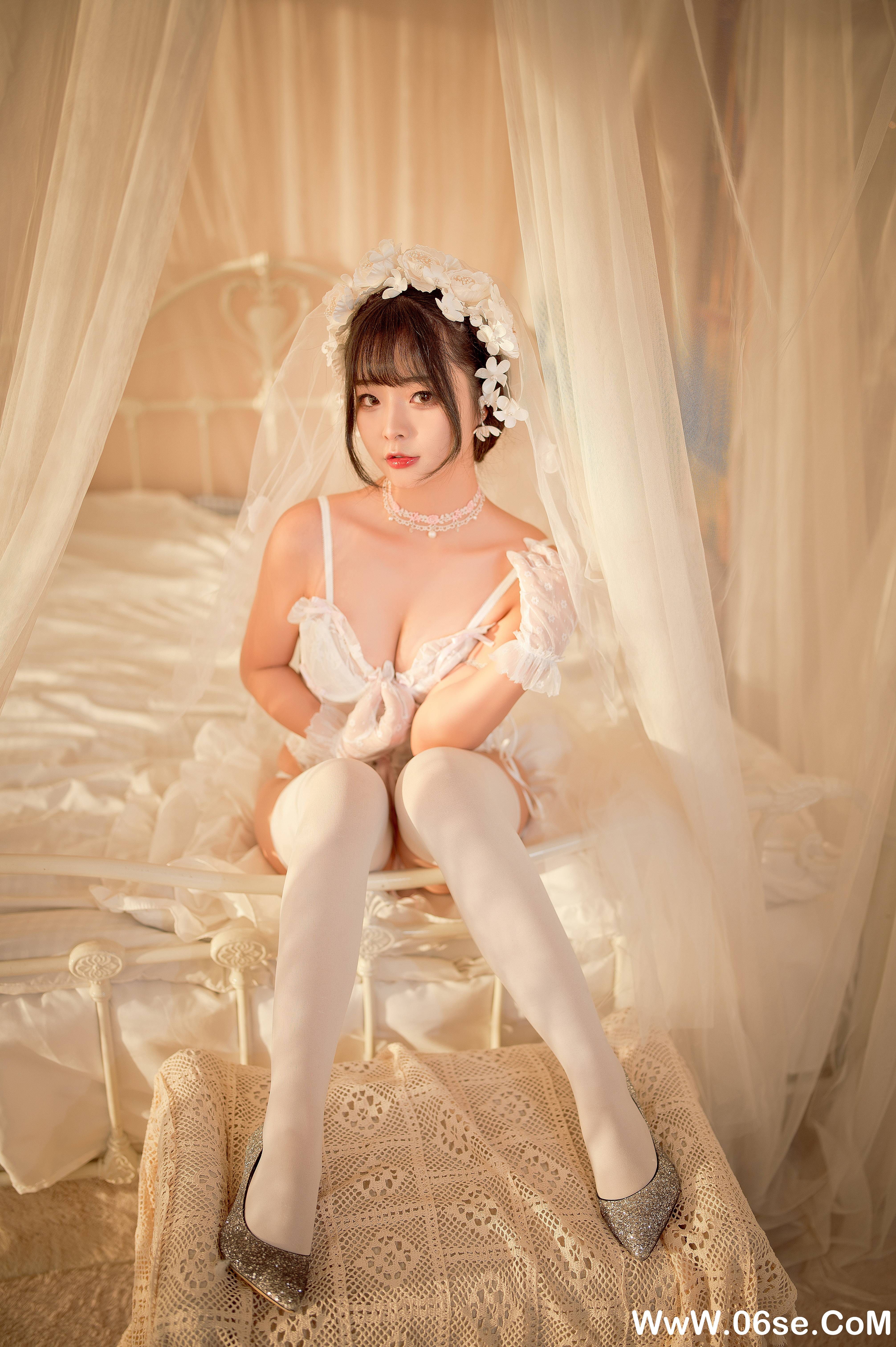 图片[28]-yuuhui玉汇 NO.004 — 纯白花嫁[60P860M]-六色网