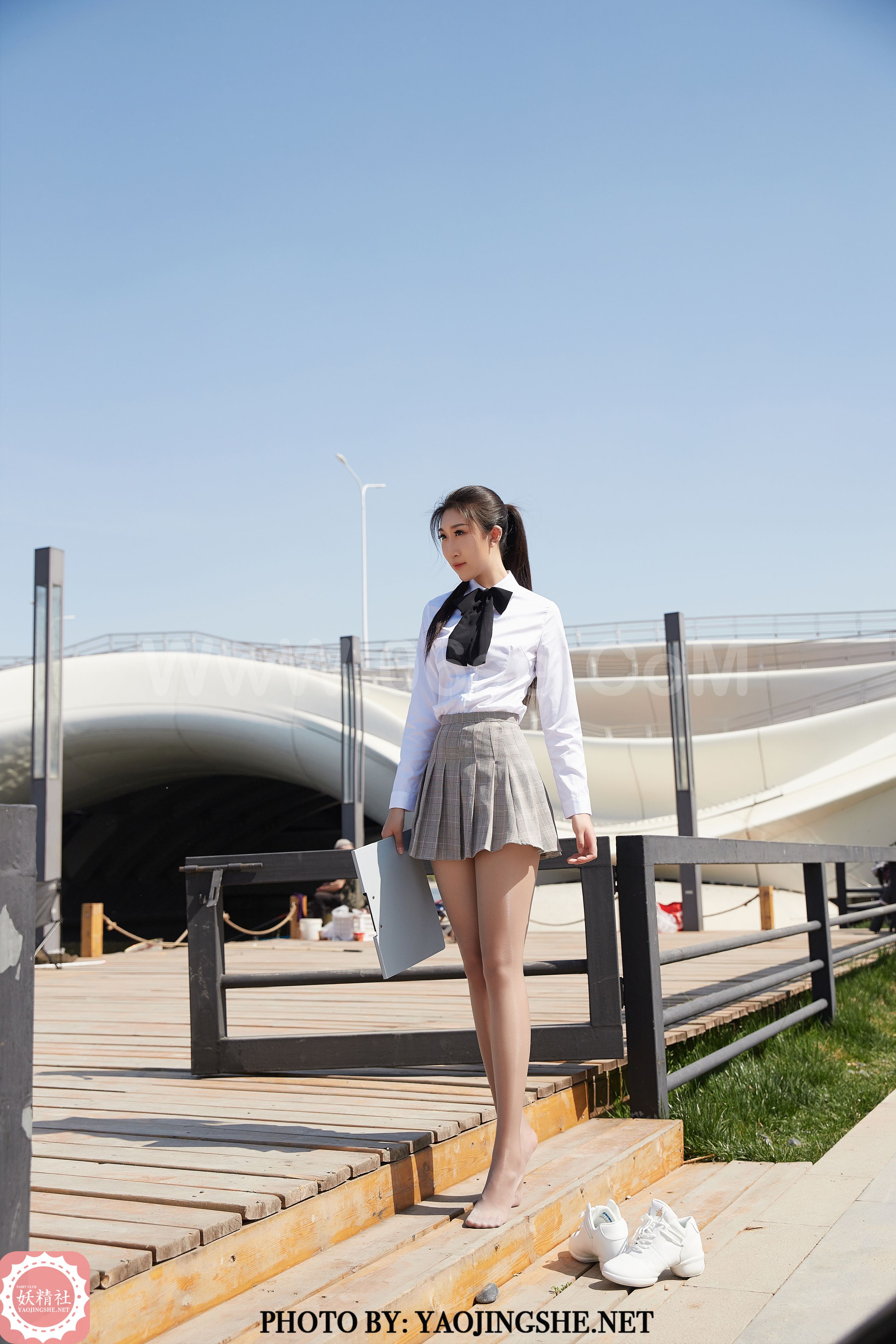 图片[24]-[YaoJingShe 妖精社] T2010《苏伟-河边学生装》[44P323M]-六色网