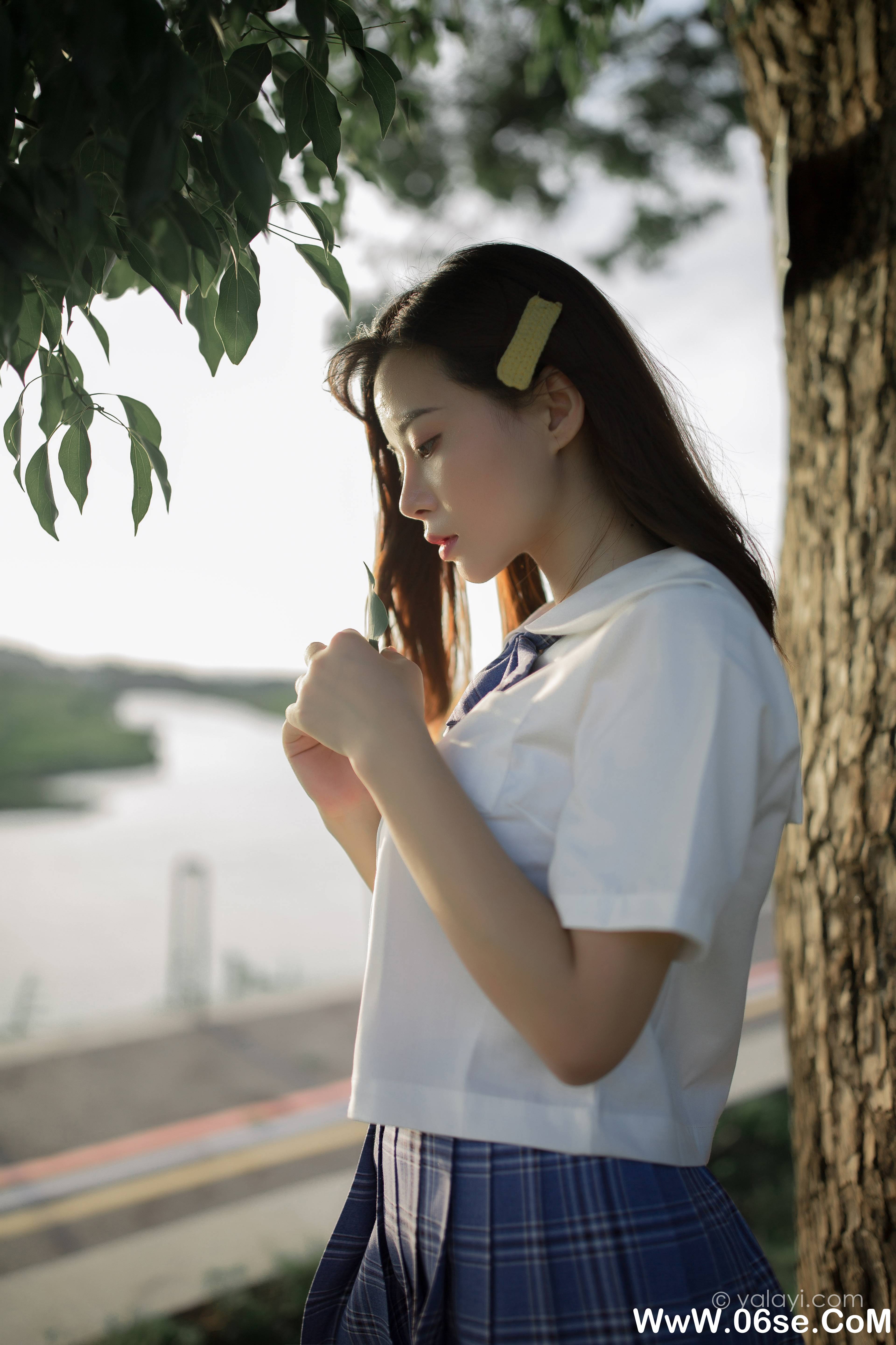 图片[24]-[YALAYI雅拉伊] 2020.07.28 NO.677 枝娅《青春在河畔奔走》[41P+1P671M]-六色网
