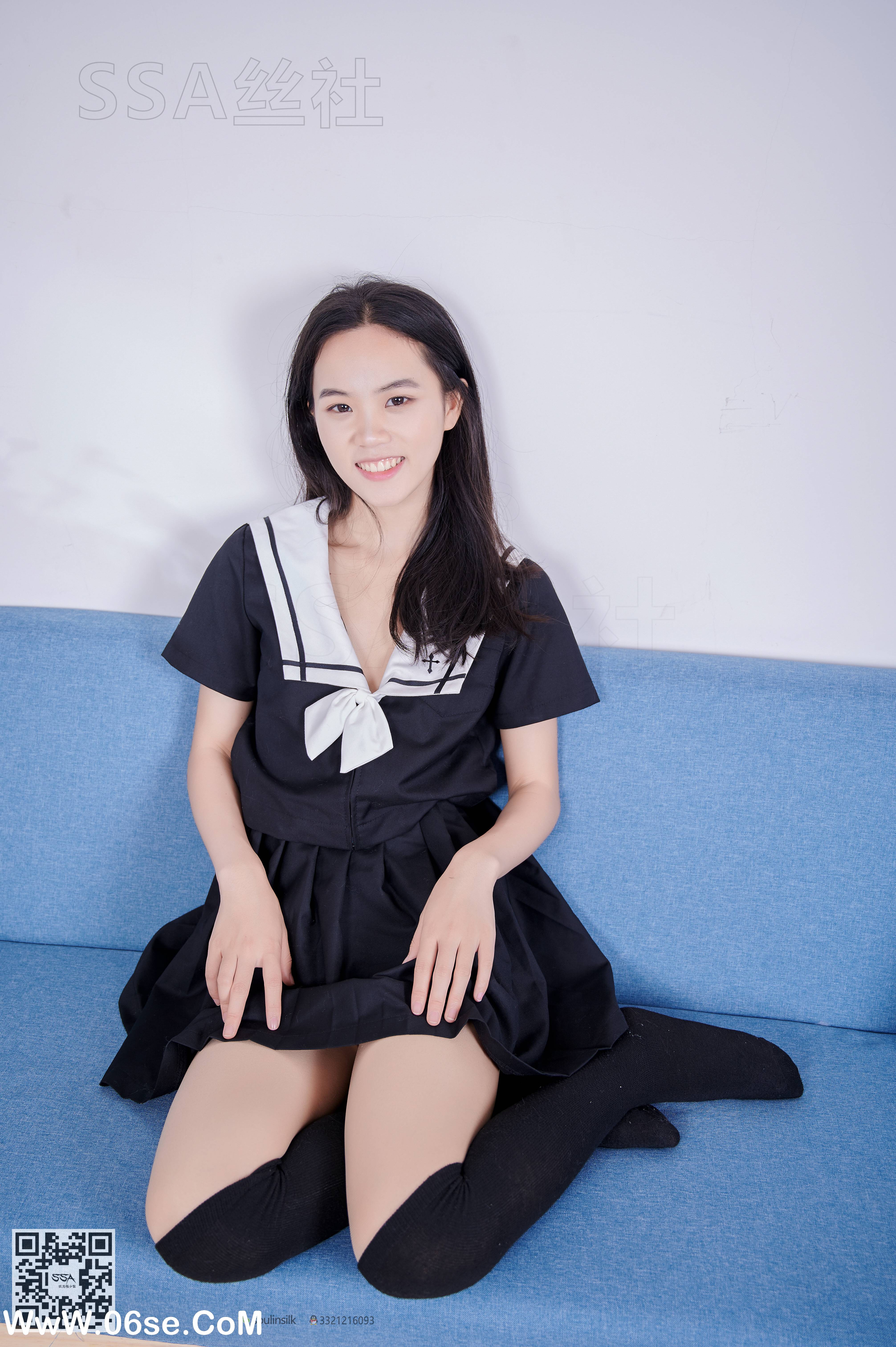 图片[77]-[SSA丝社] NO.116 慧慧 腿模慧慧清纯JK学生制服（黑色星期五）[138P2.14G]-六色网