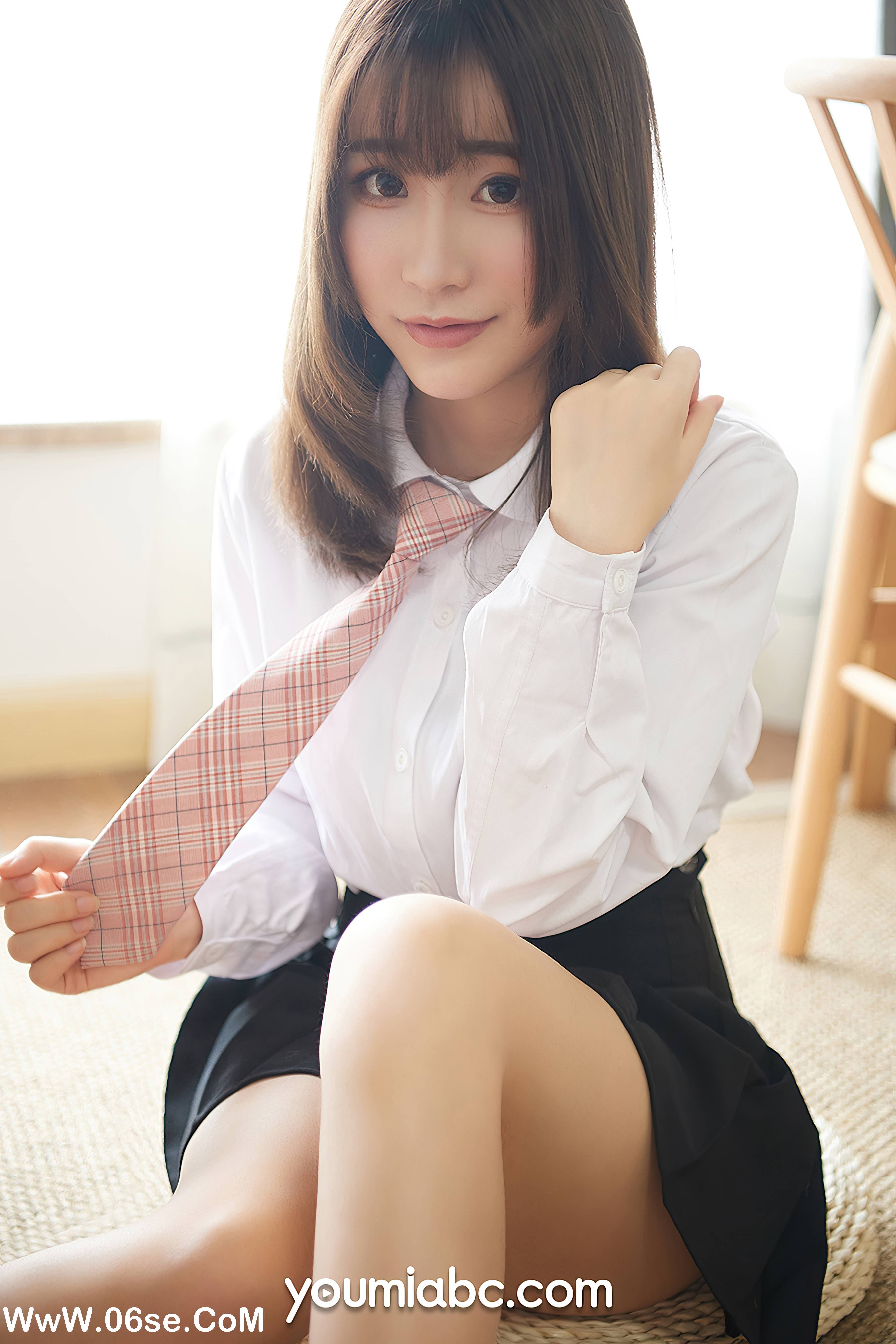 图片[21]-[YouMei尤美] 2020.05.03 学生妹の制服诱惑 绯月樱-Cherry[49+1P787M]-六色网