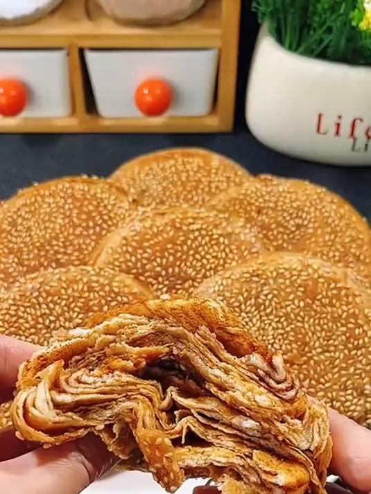 老北京麻酱烧饼