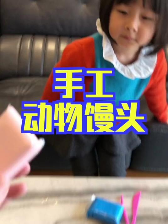 亲子教育 益智玩具 手工动物小馒头(二)