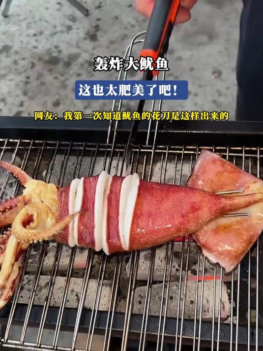 轰炸大鱿鱼，这也太肥美了吧！