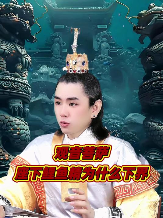 龙王讲故事：观音菩萨座下鲤鱼精为什么下界