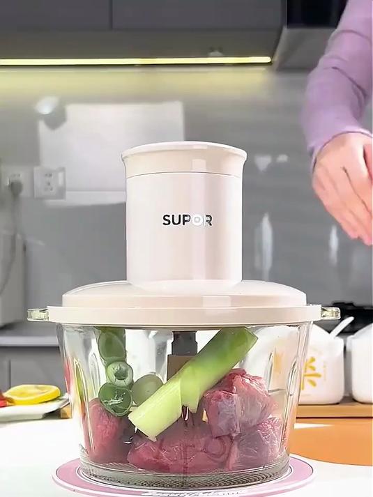 苏泊尔家用绞肉机，轻松处理食材，省时又高效