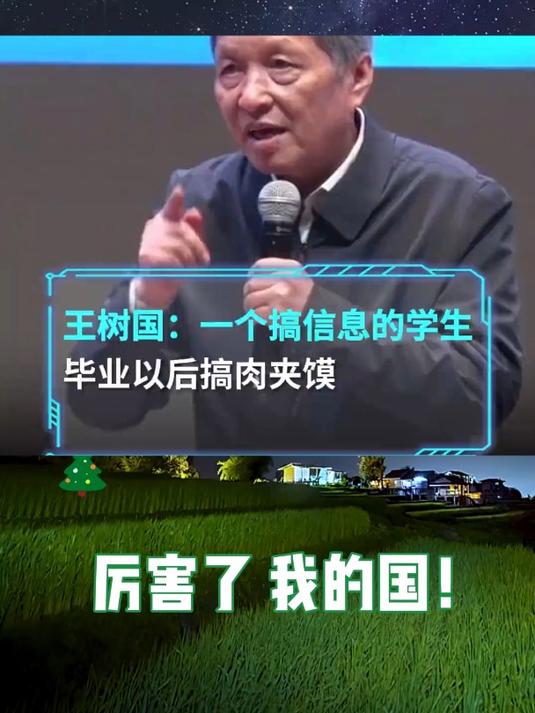 王树国:一个搞信息的学生毕业以后搞肉夹馍