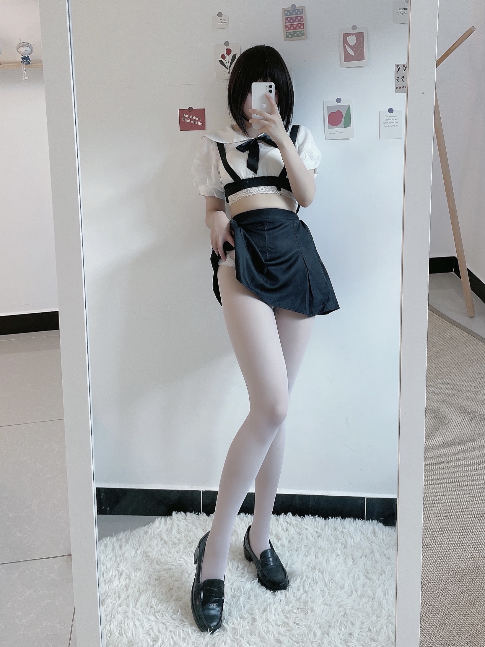 田璐璐 NO.003 — 白丝短裙[100P+3V190M]-六色网