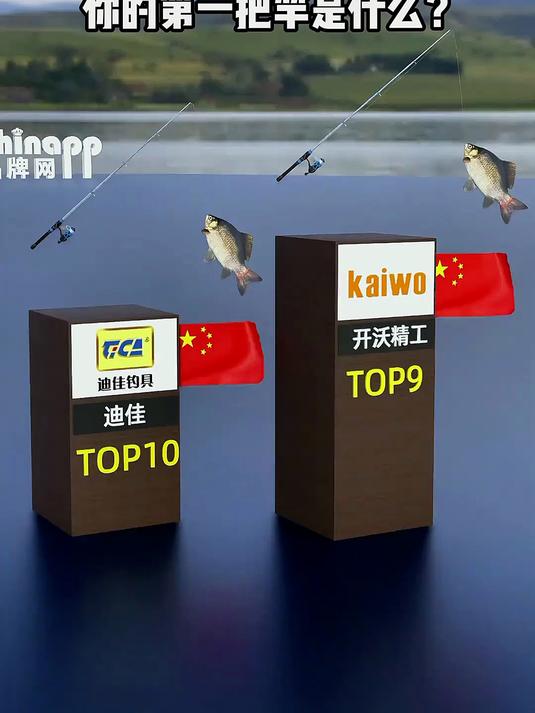 2025鱼竿TOP10品牌排行，你的第一把鱼竿是什么