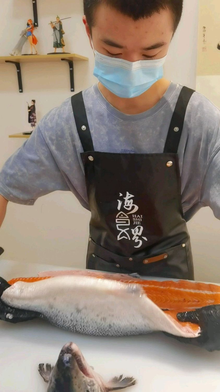 眉山也能吃到挪威三文鱼