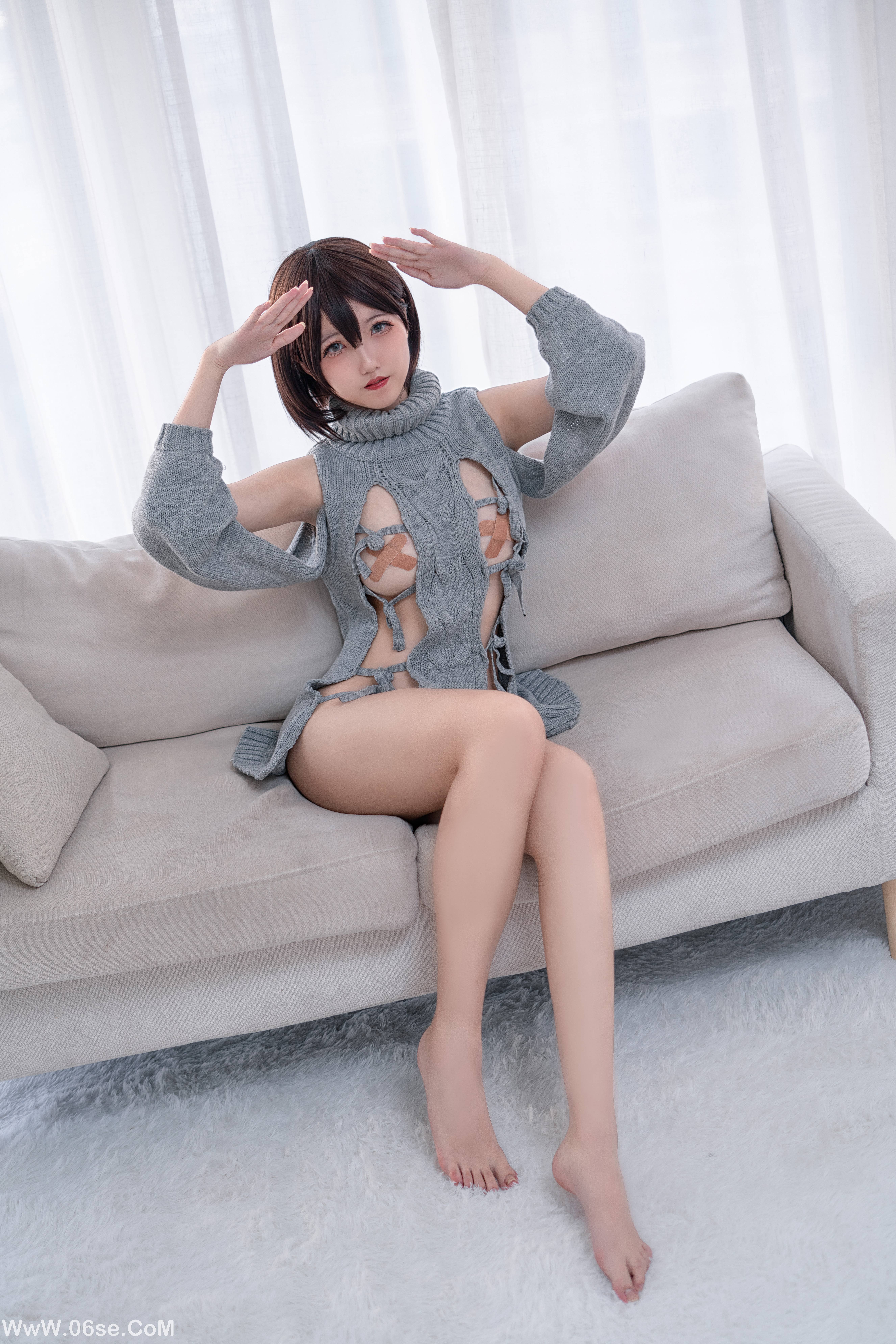 图片[5]-阿薰kaOri NO.001 – 露背毛衣[20P105M]-六色网