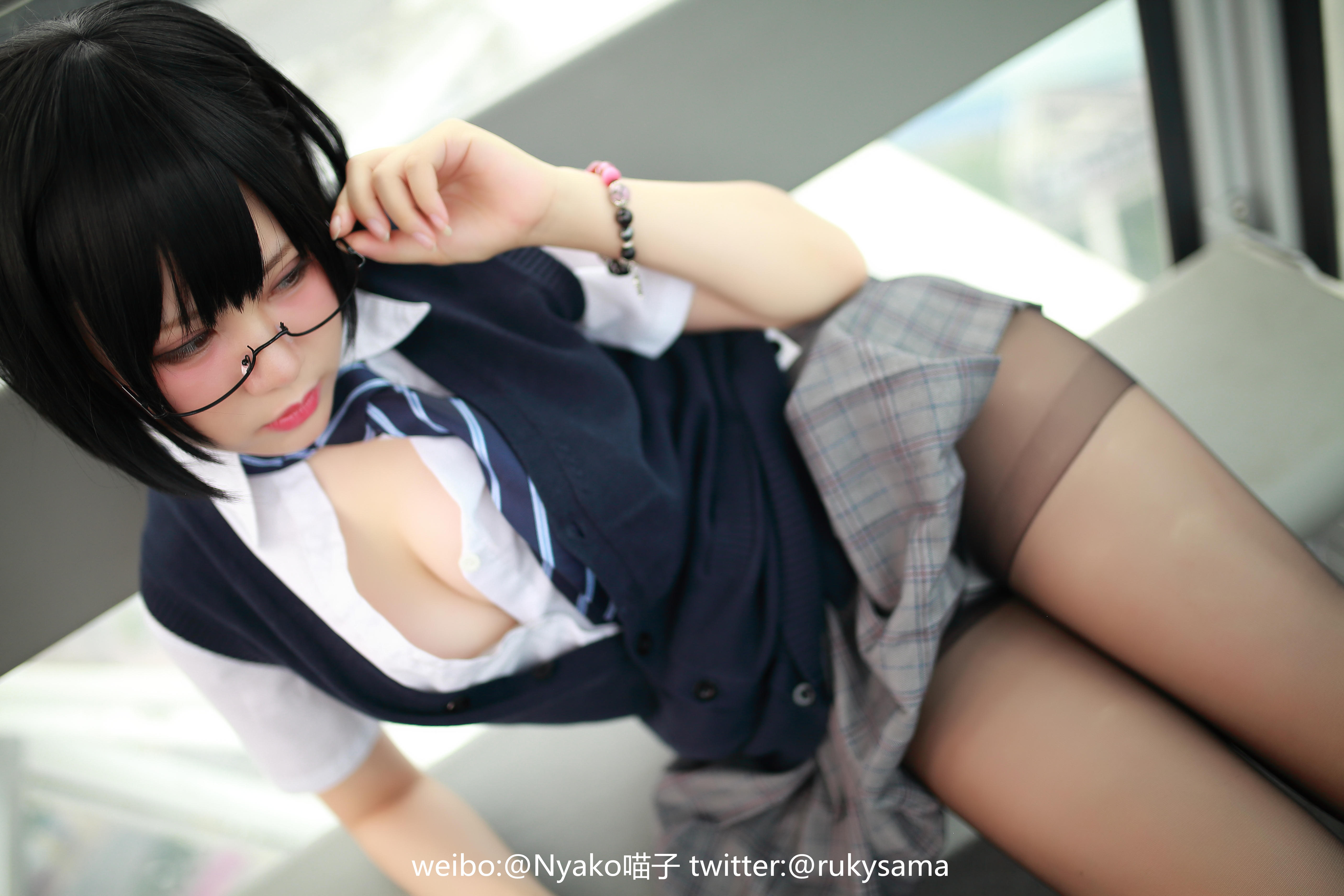 图片[59]-Nyako喵子 NO.001 – 高中生02[80P163M]-六色网