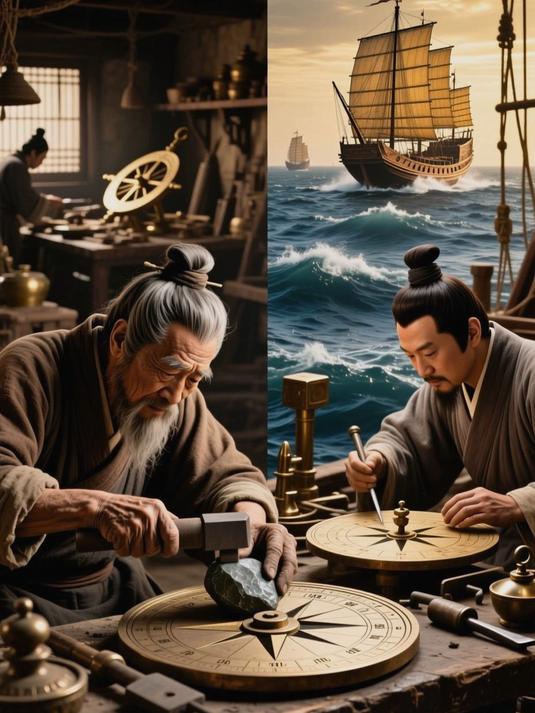 指南针:从司南到罗盘,如何开启大航海时代?
