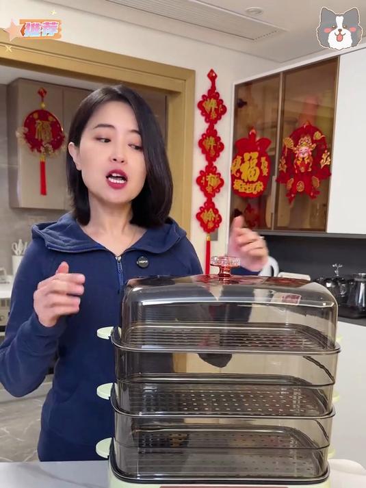 上蒸下炖双模式，煲汤蒸菜两不误！