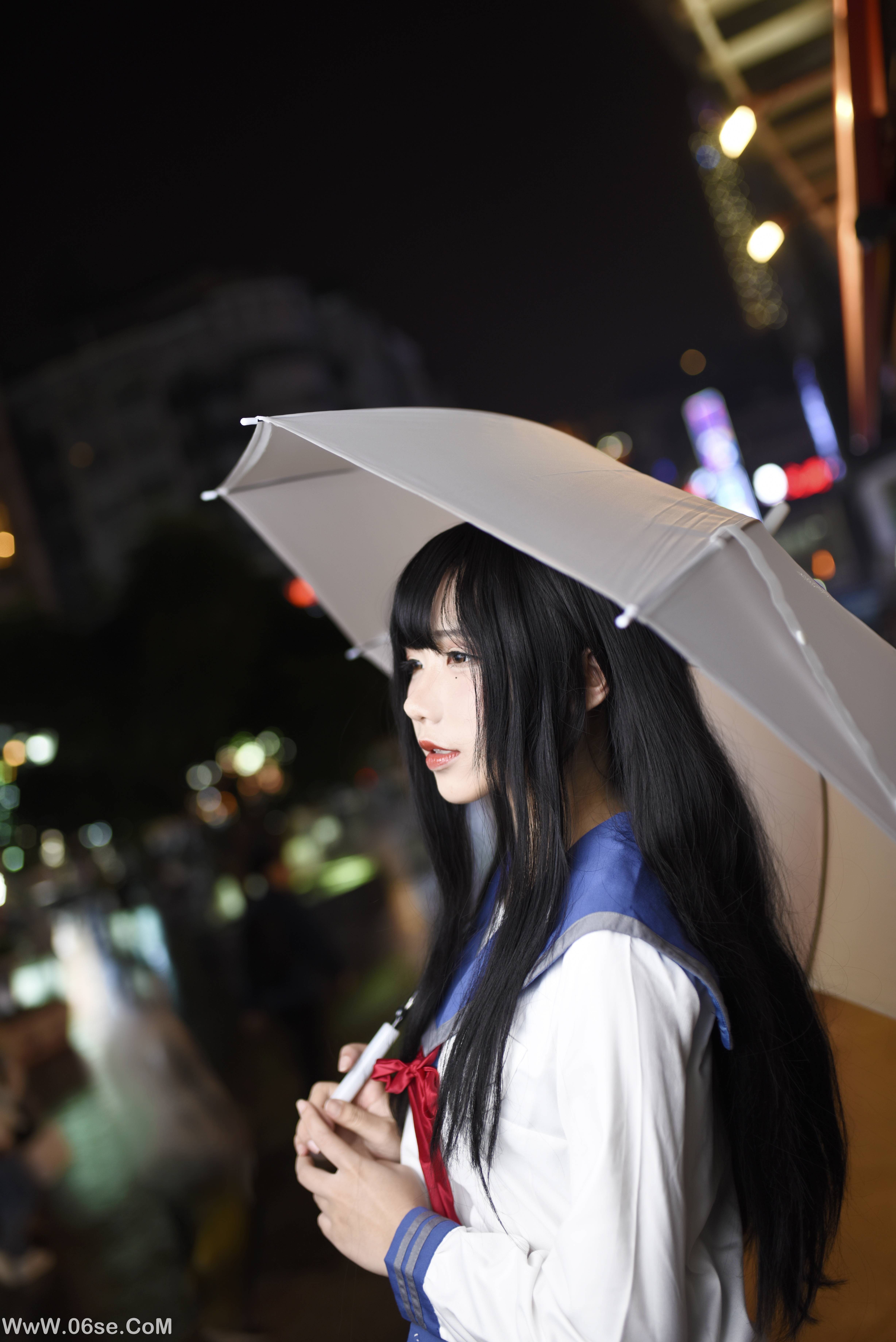 图片[2]-九曲Jean NO.005 – 雨天JK[21P309M]-六色网