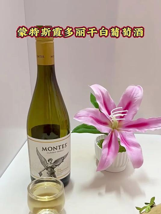 蒙特斯montes 家族经典系列霞多丽干白葡萄酒750ml智
