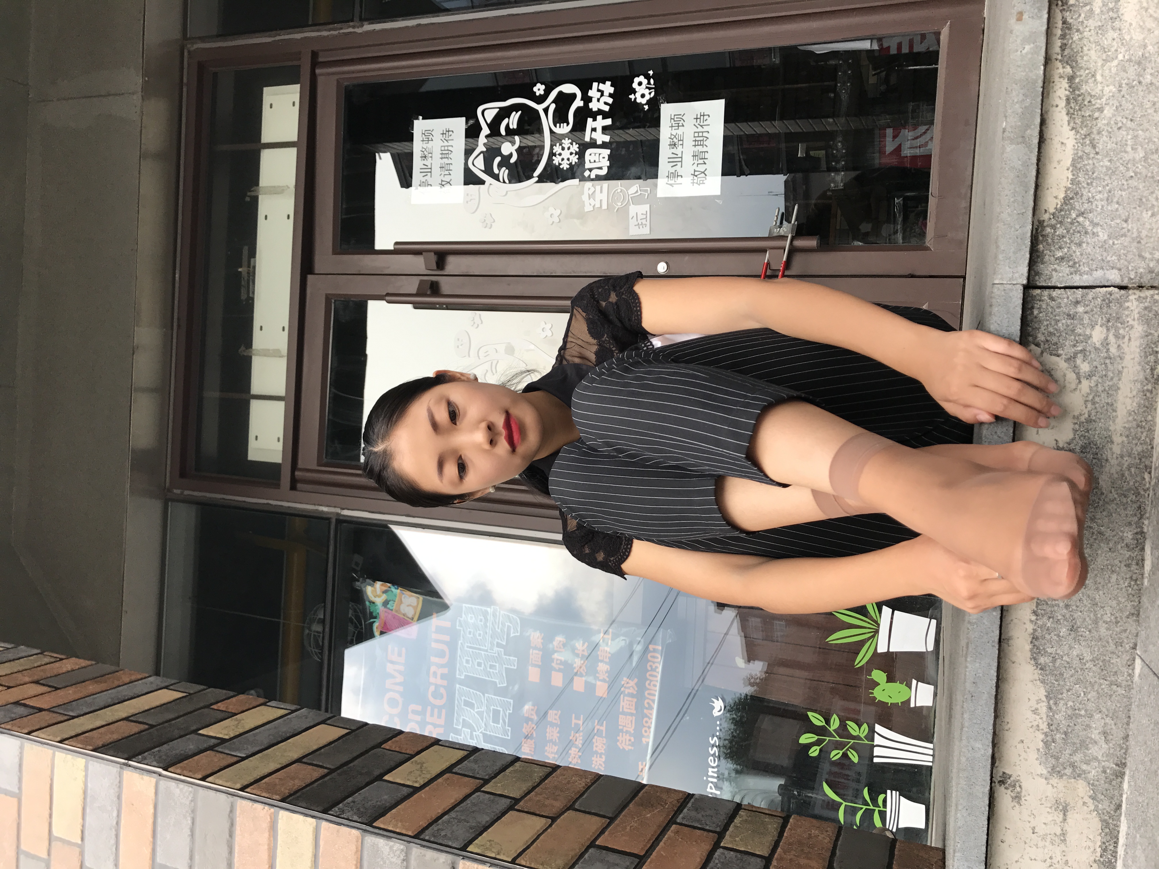 图片[113]-学妹校园寝室短丝系列028期 马欢[190P365M]-六色网