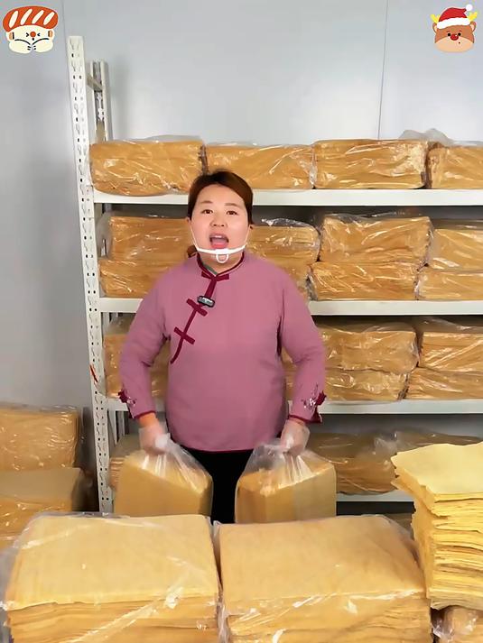 传承了多年的杂粮煎饼你不想尝尝吗老乡们