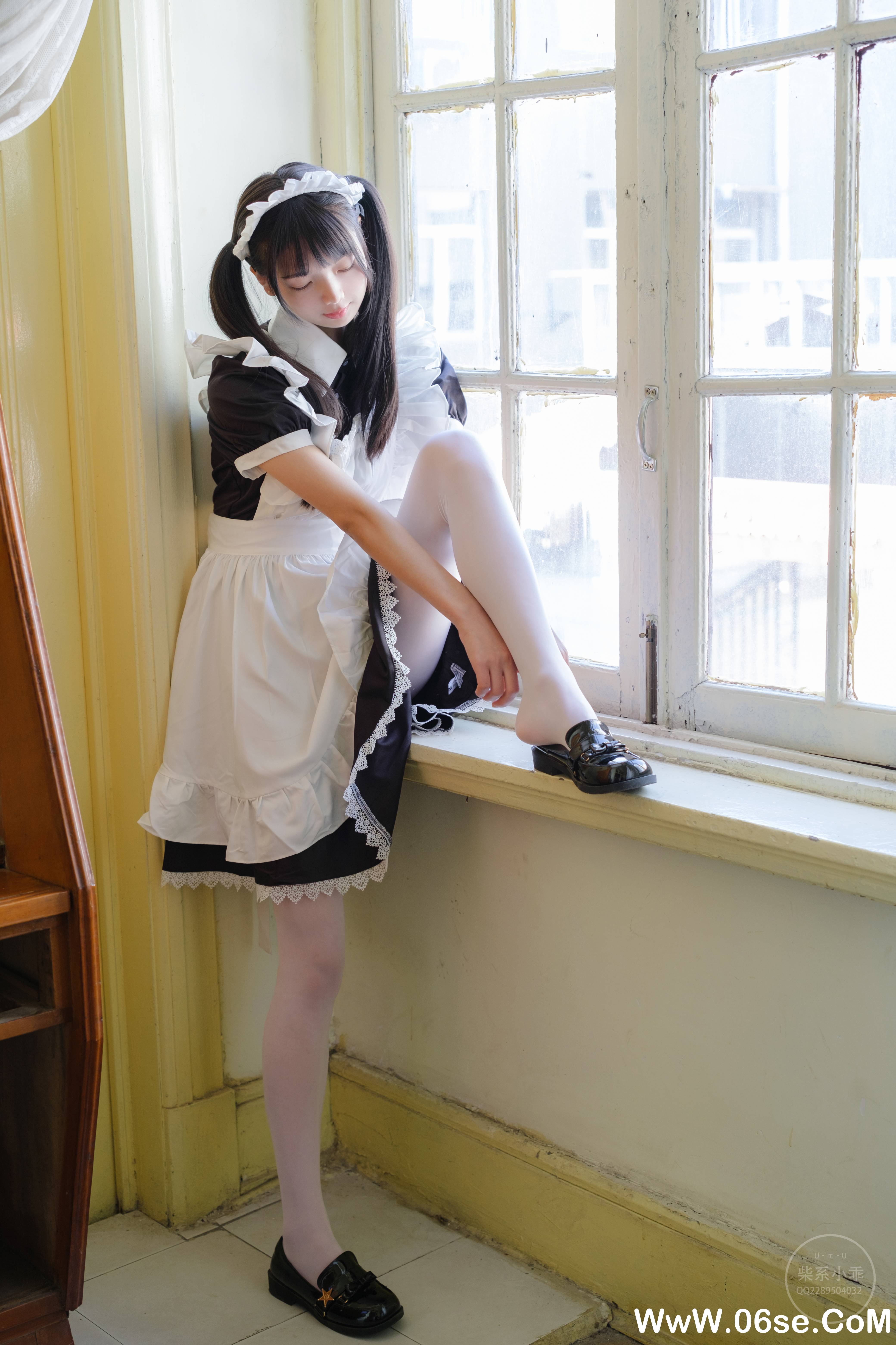 图片[24]-柴系小乖(稚乖画册) NO.004 — 夜夜白丝女仆[100P0.97G]-六色网