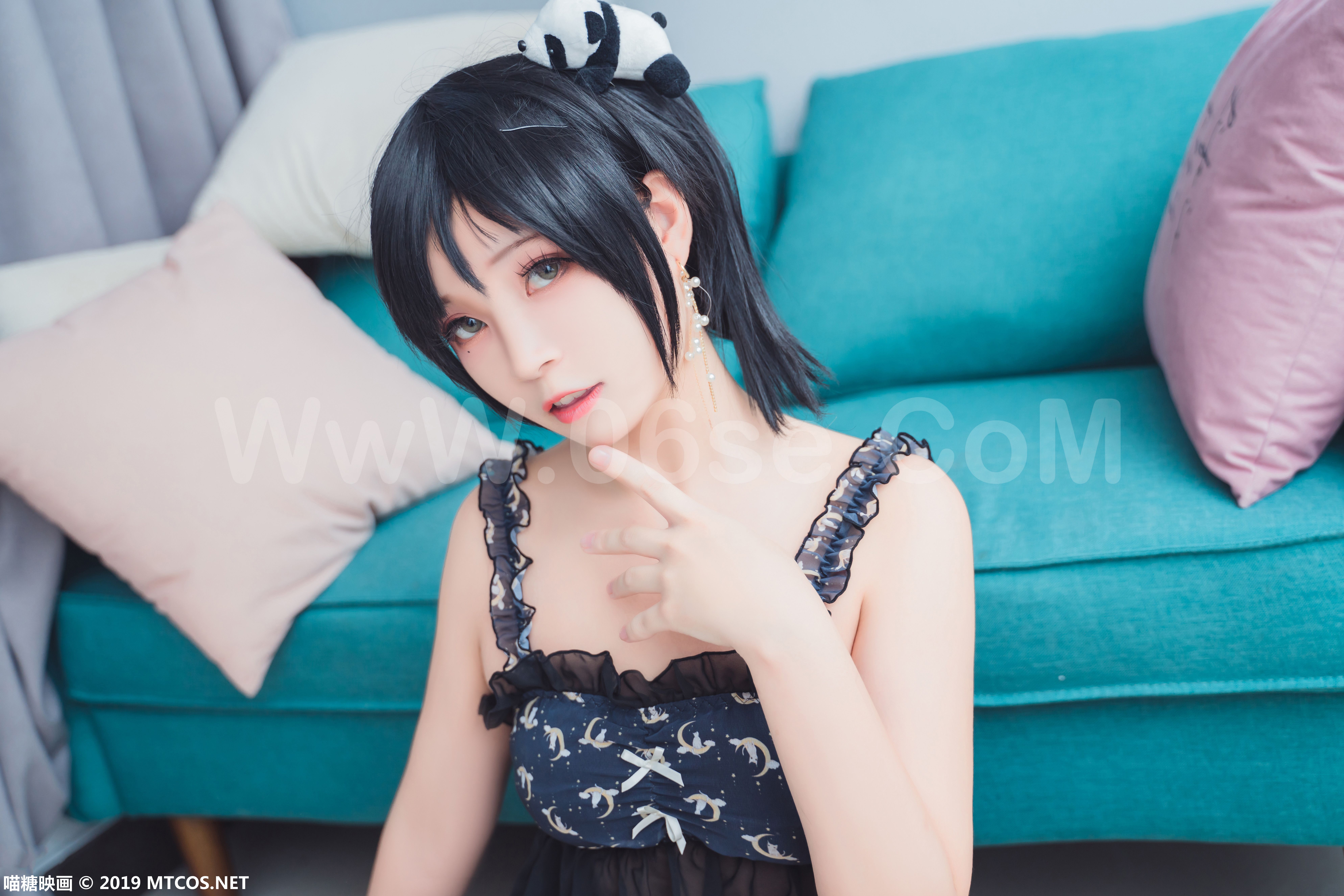 图片[12]-[MTCos] 喵糖映画 Vol.063 蕾丝吊带-六色网