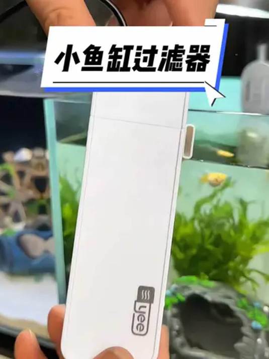 小鱼缸内置过滤器:过滤增氧一步到位 轻松养鱼