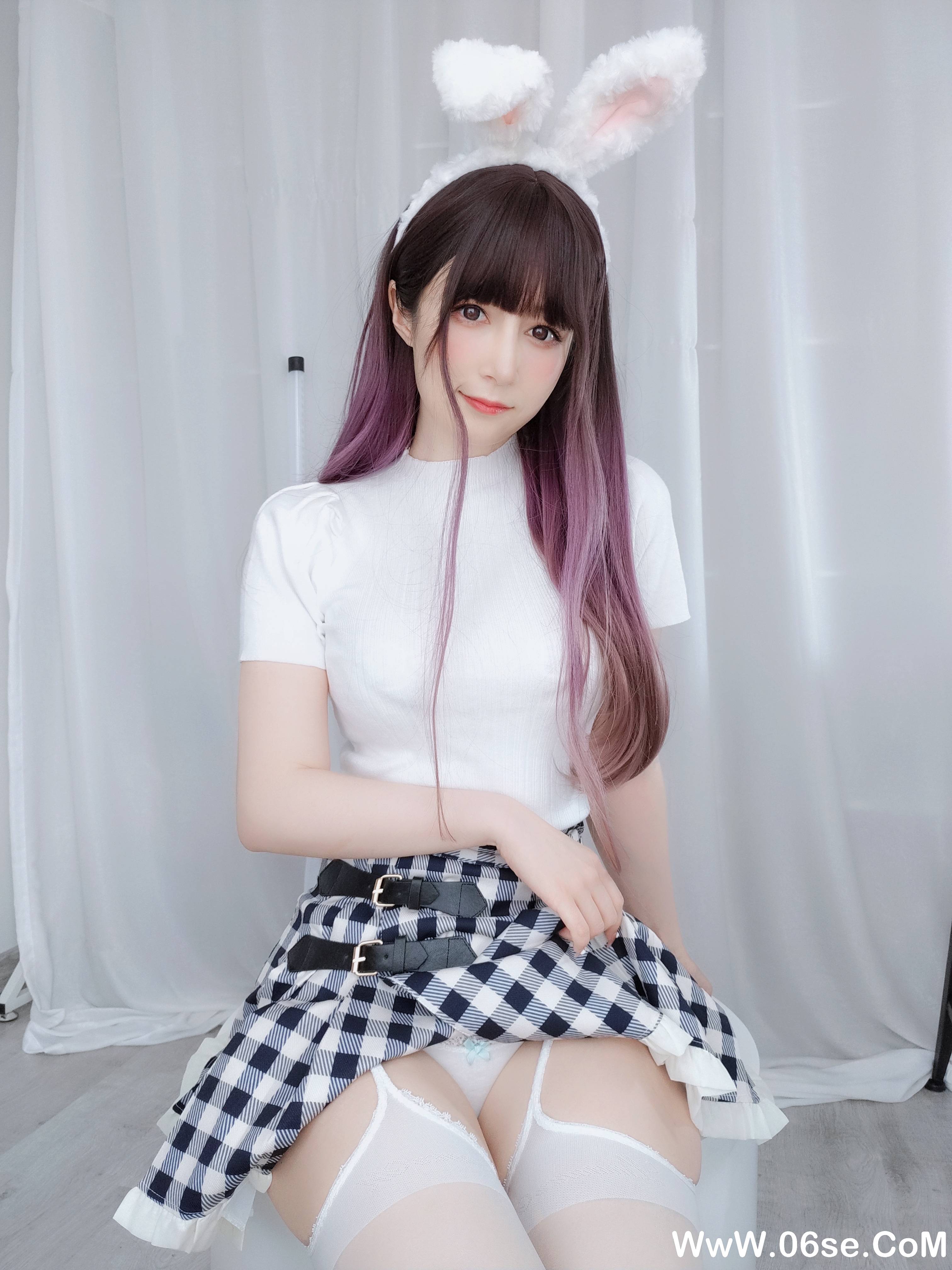 图片[28]-Coser小姐姐白银 NO.152 — 白丝兔女郎[168P+7V1.19G]-六色网
