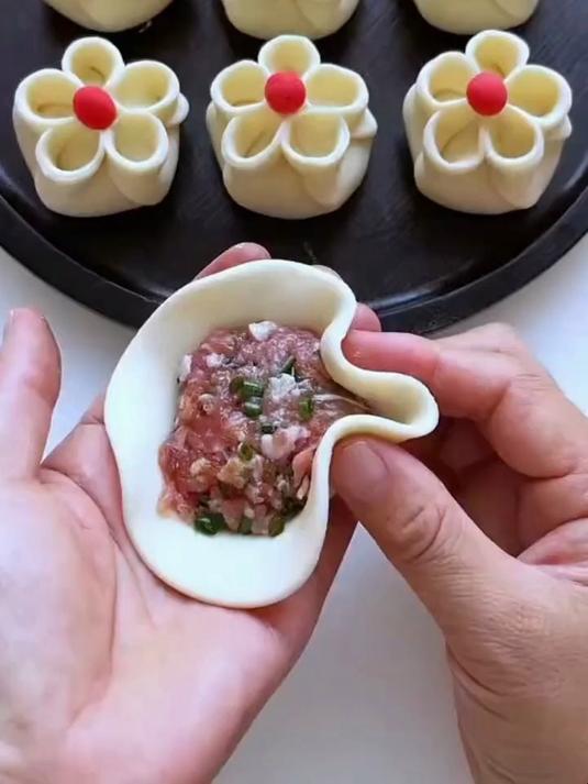 花样的包子做法