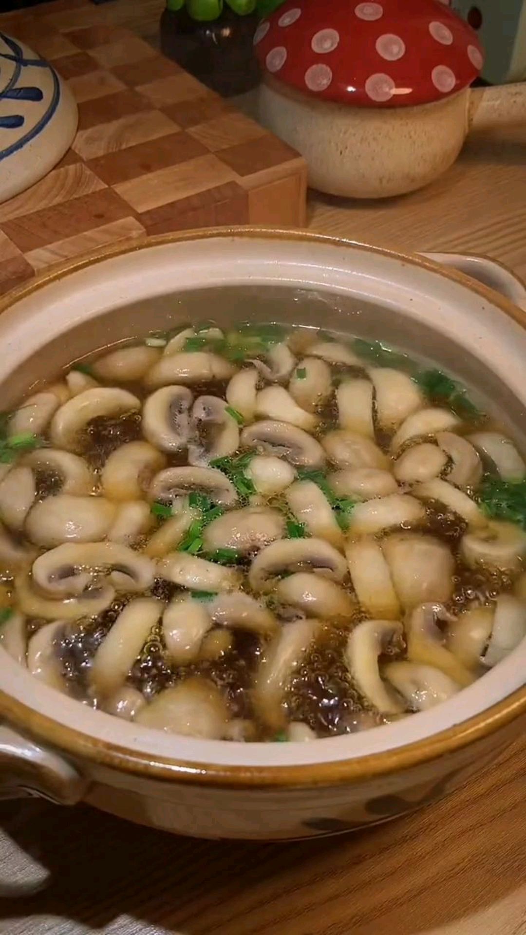 鲜香浓郁的口蘑汤