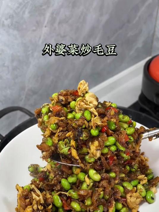 百吃不厌的外婆菜，随便炒一炒就特别的好吃下饭