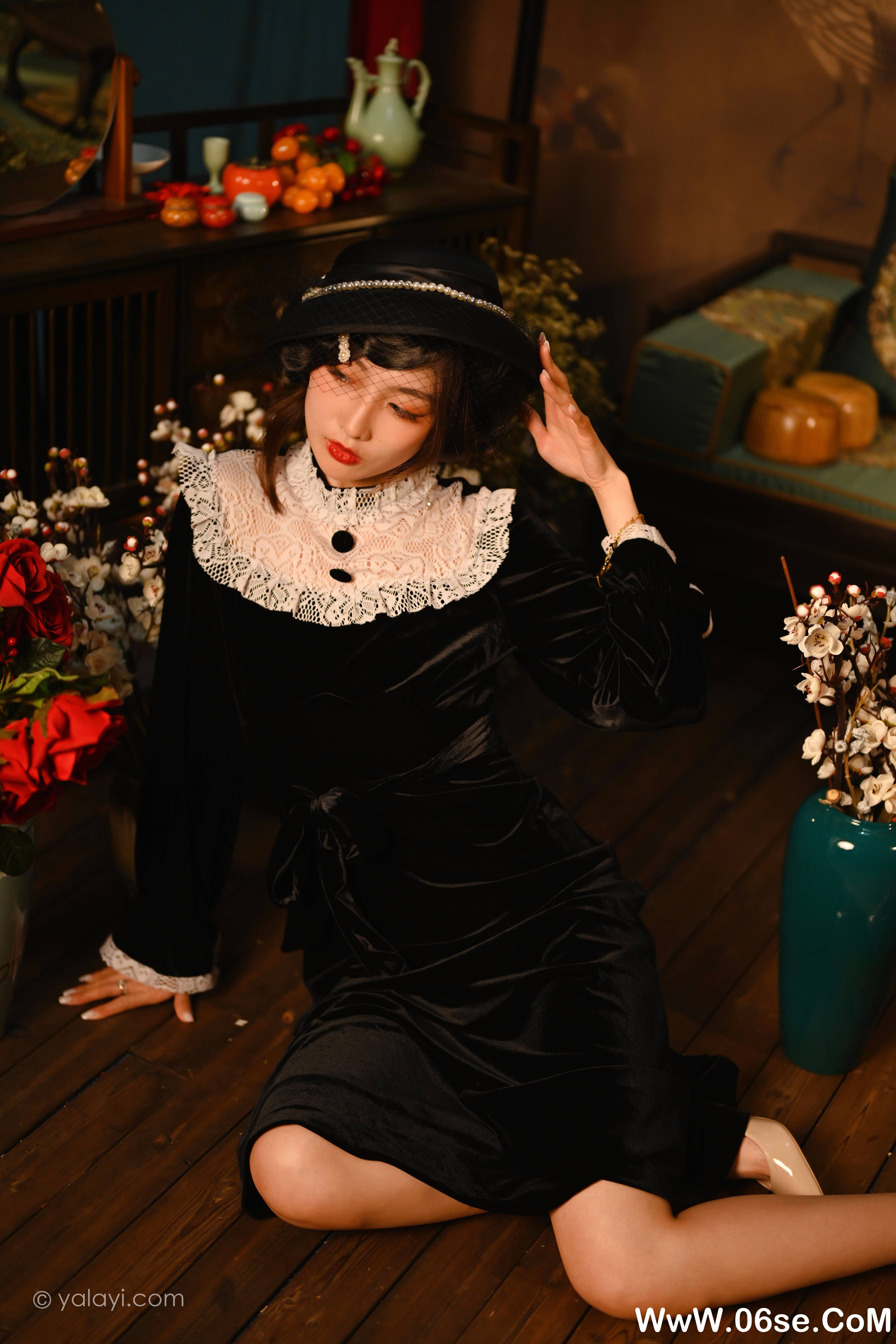 图片[28]-[YALAYI雅拉伊] 2022.01.15 NO.883 佳佳《莫忘我》[42+1P470M]-六色网