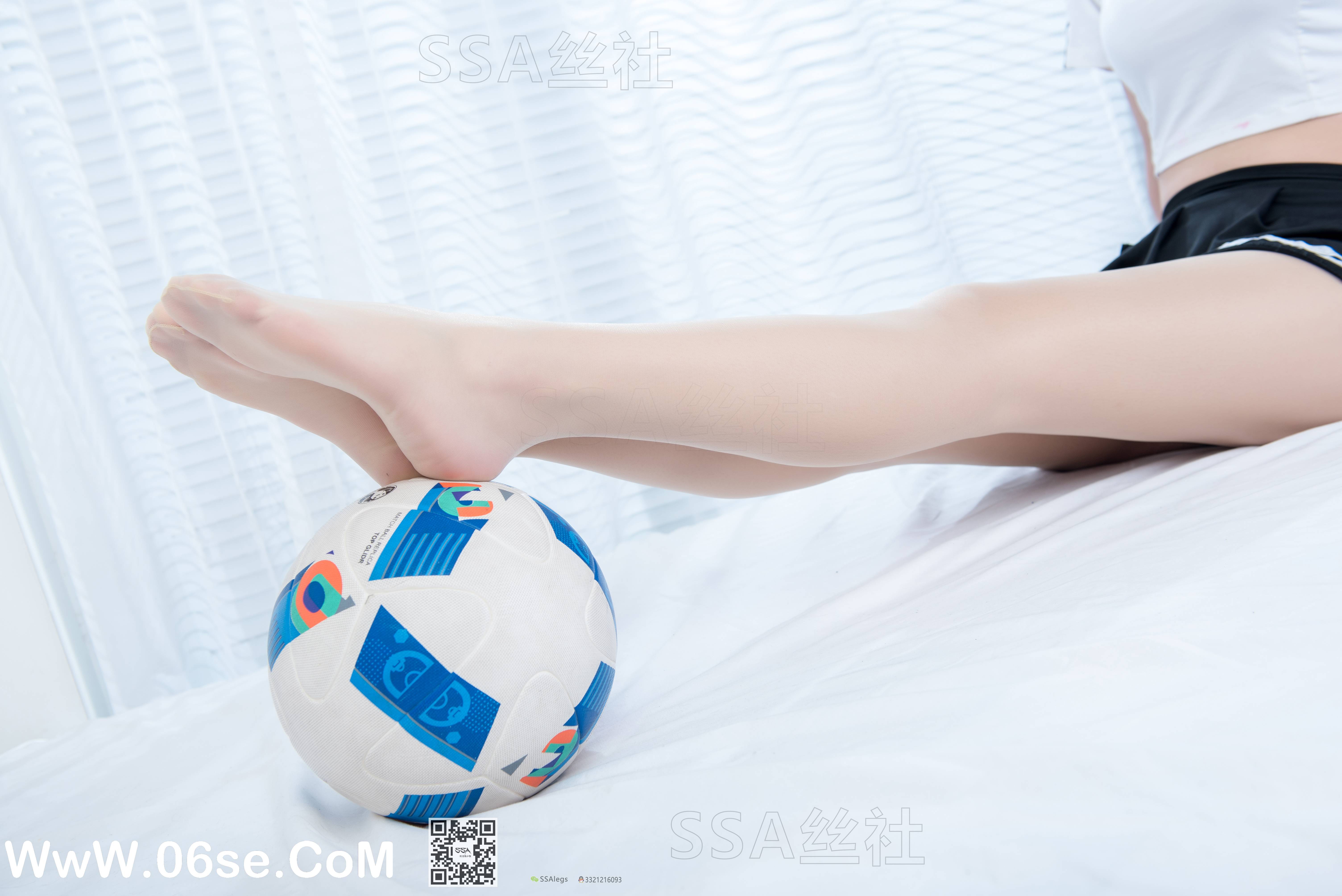 图片[106]-[SSA丝社] NO.086 大大 白色足球宝贝[150P1.40G]-六色网
