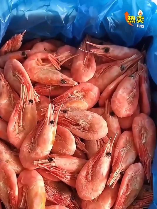 北极甜虾,自然海味盘中餐