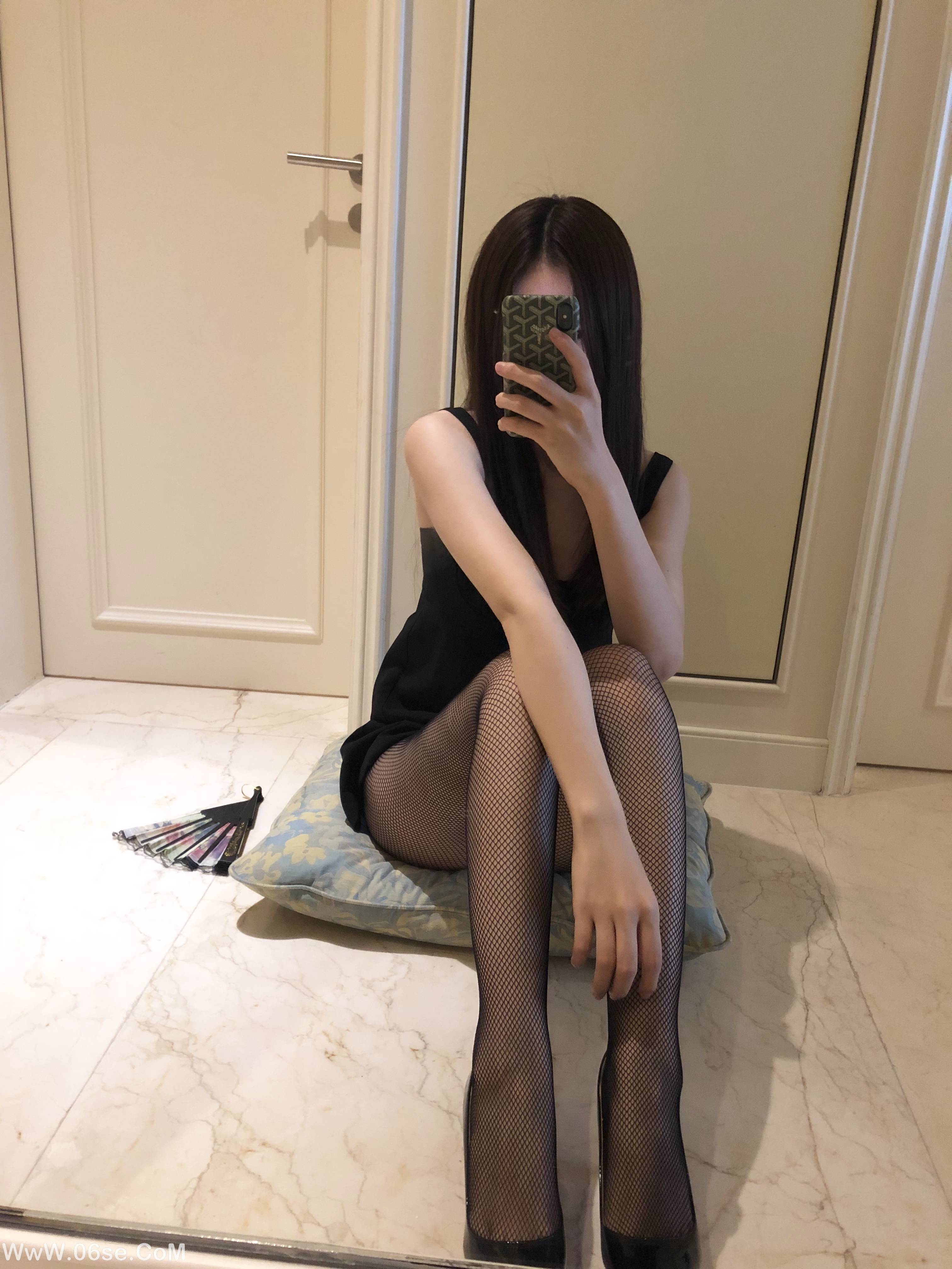图片[15]-LICCL丽绮映像 NO.005 – 黑网袜 [53P356M]-六色网