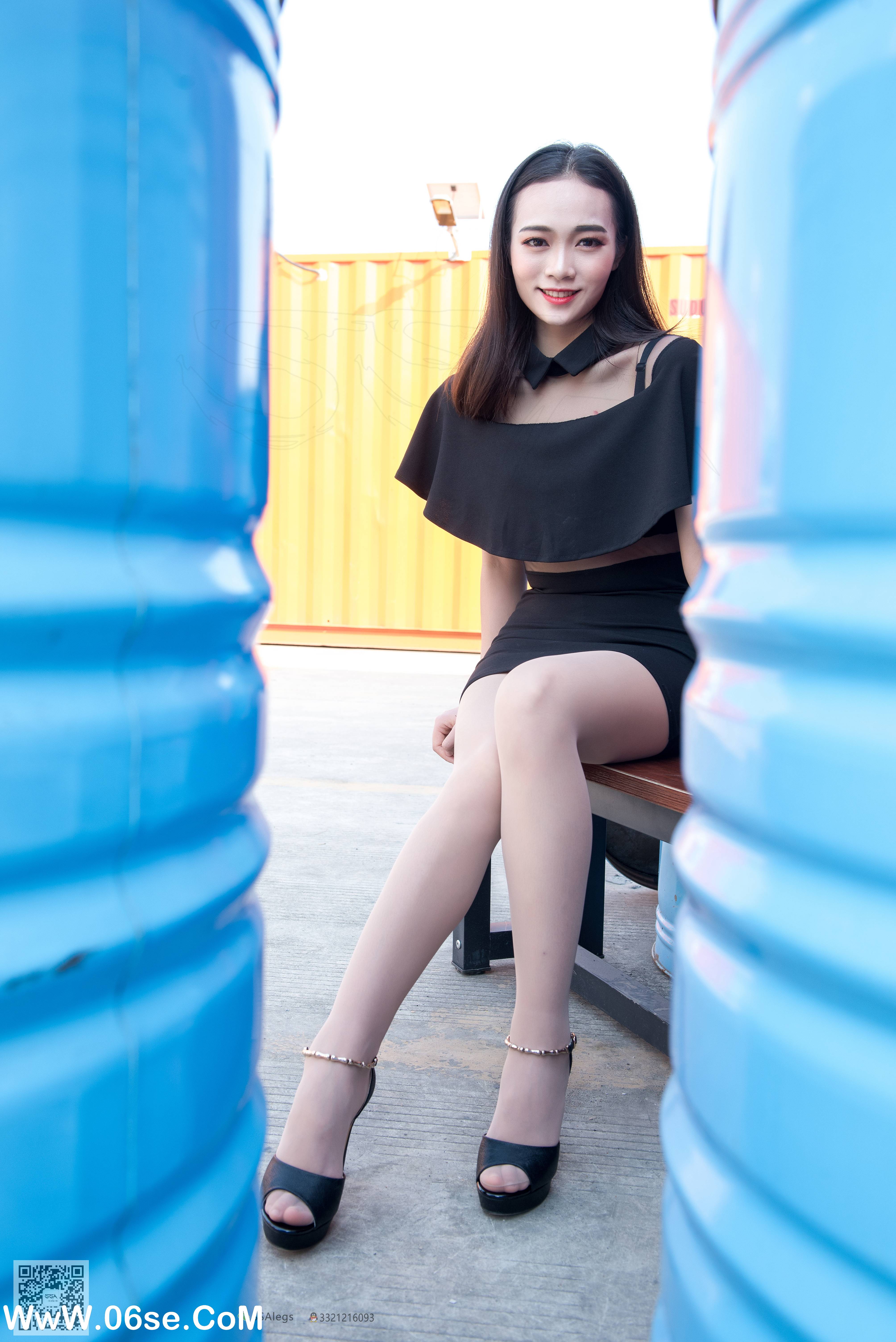 图片[49]-[SSA丝社] NO.042 小凤 治愈系笑容高姐小凤文艺街拍[99P1.67G]-六色网