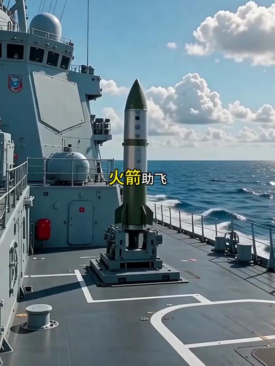 潜艇远距离怎么快速打?火箭助飞鱼雷空中飞抵,入水即攻反应短